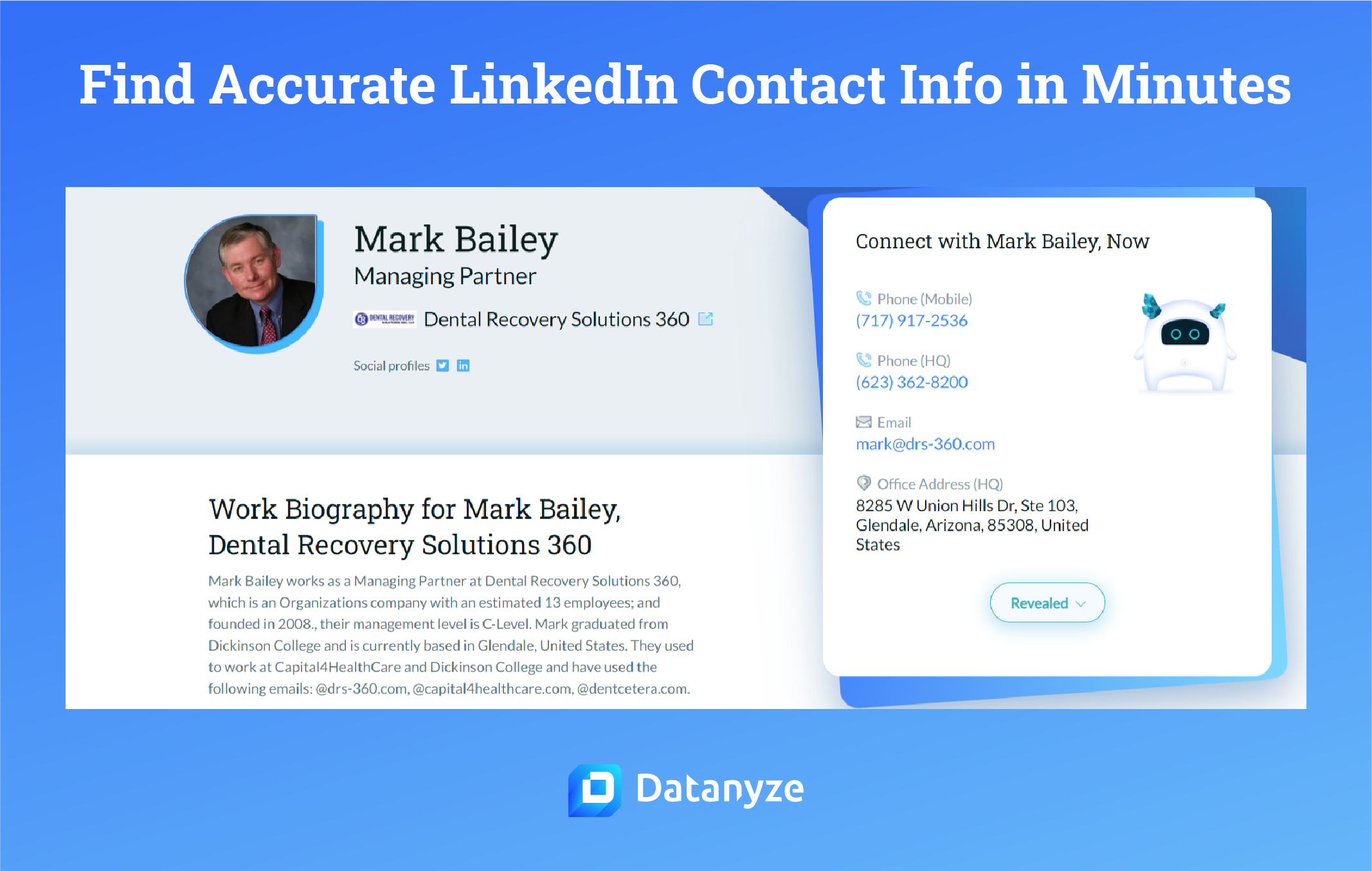 How To Easily Find Anyone's Contact Info From LinkedIn | Blog ...